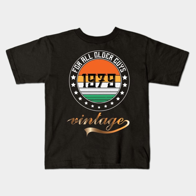 Older Guys 1979 Kids T-Shirt by khalmer